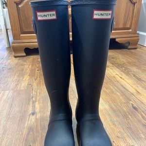 Hunter rain boots